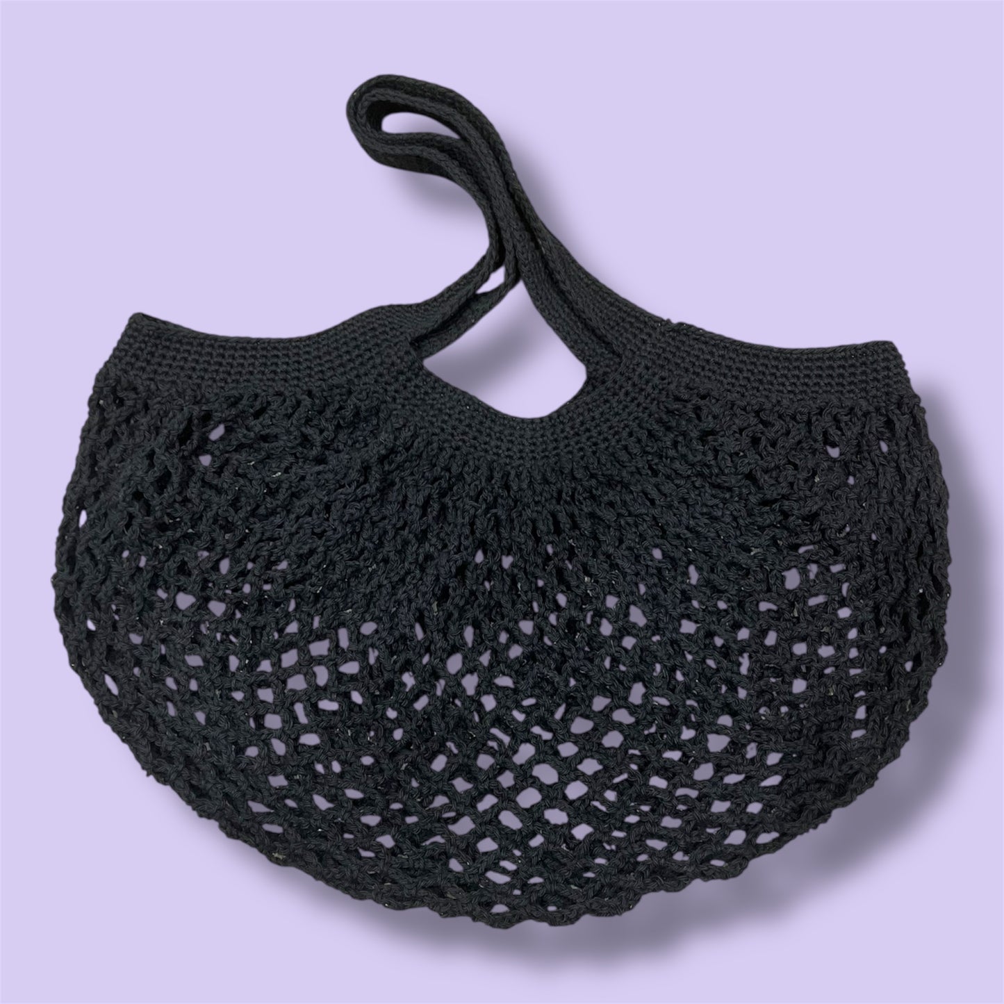 Crochet 100% Cotton Mesh Market Bag