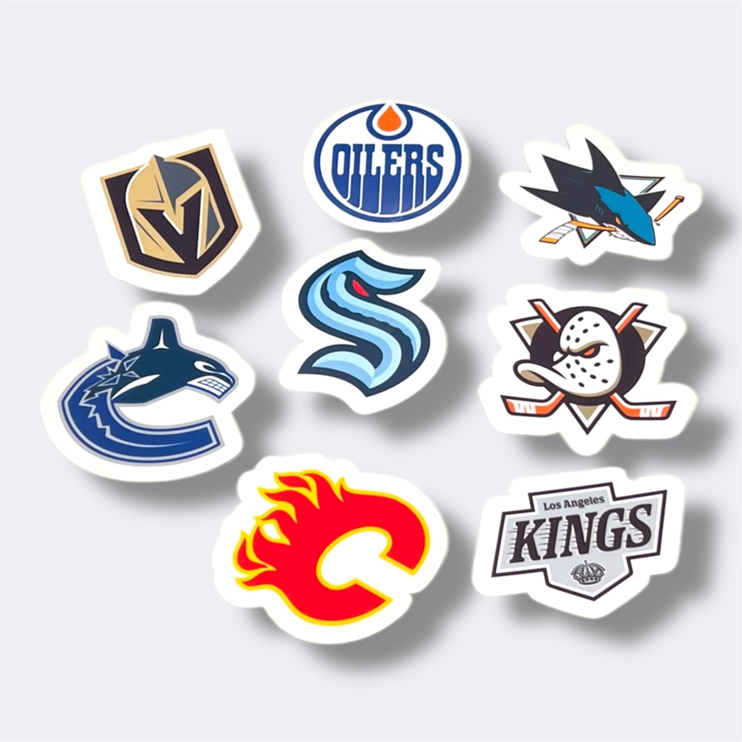 NHL Ice Hockey Team Logo Stickers | National Hockey League Fan Stickers