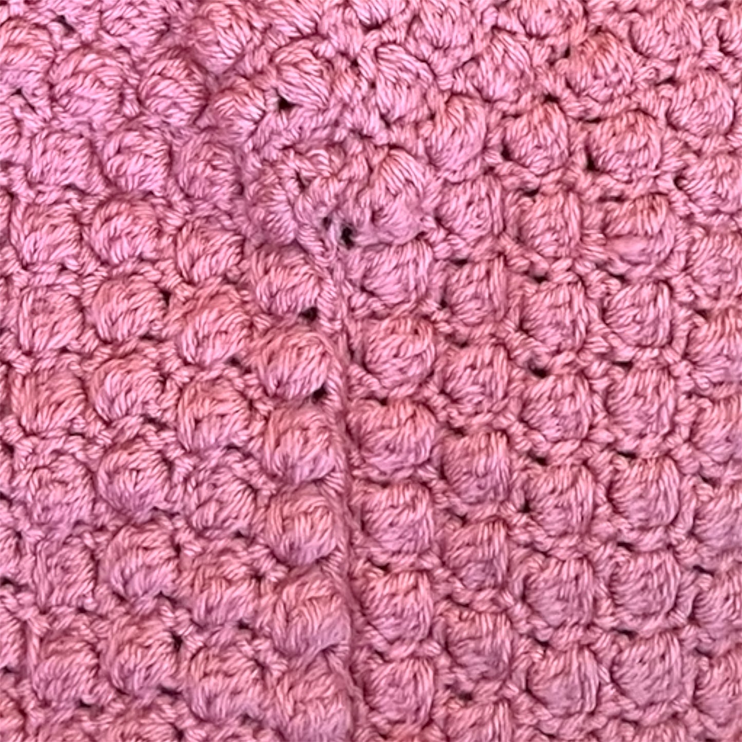 Light Pink Crochet Maggie Bag - Handmade Crochet Purse
