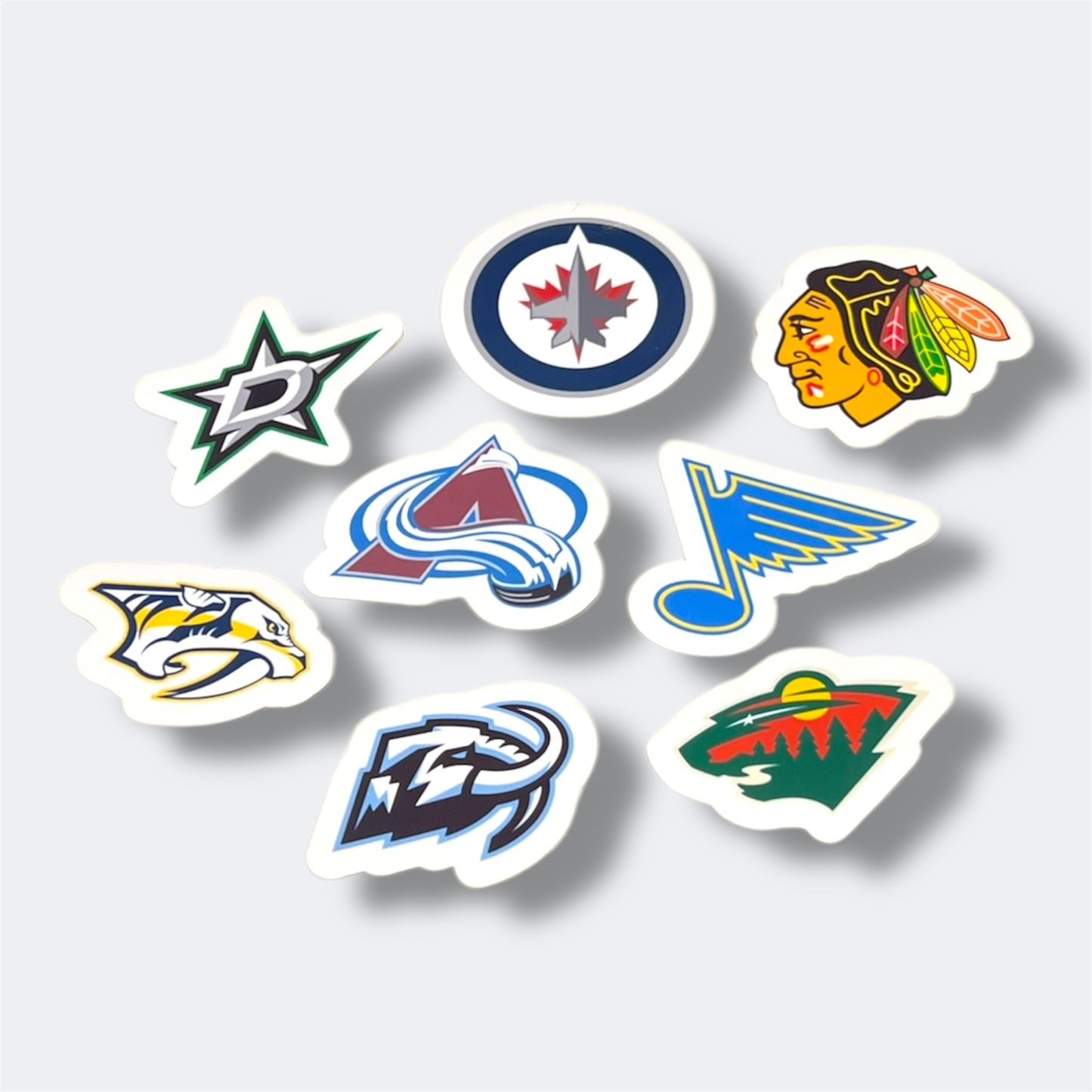 NHL Ice Hockey Team Logo Stickers | National Hockey League Fan Stickers