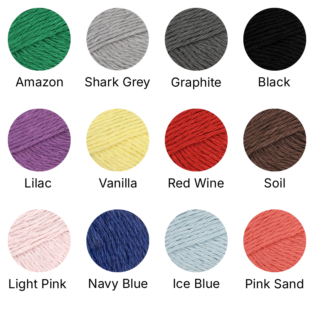 Crochet 100% Recycled Cotton Sustainable Headband
