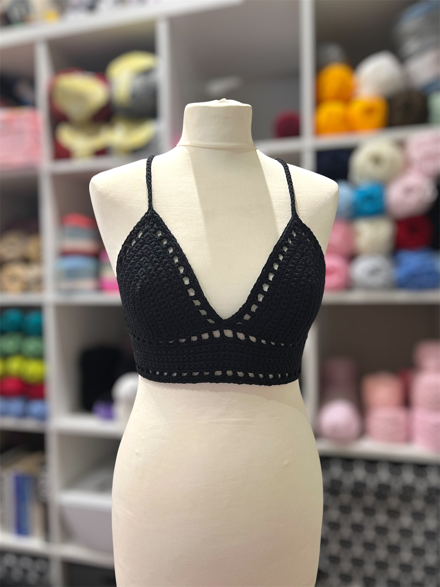 Passioknit Kelsie Lily Pattern Crochet Bralette Top