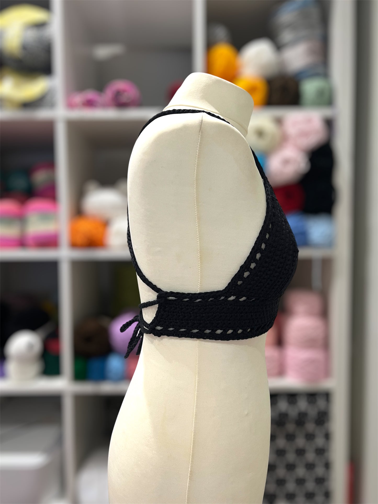 Passioknit Kelsie Lily Pattern Crochet Bralette Top