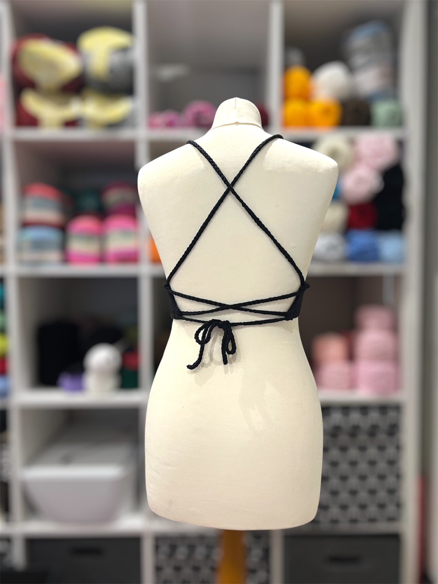 Passioknit Kelsie Lily Pattern Crochet Bralette Top