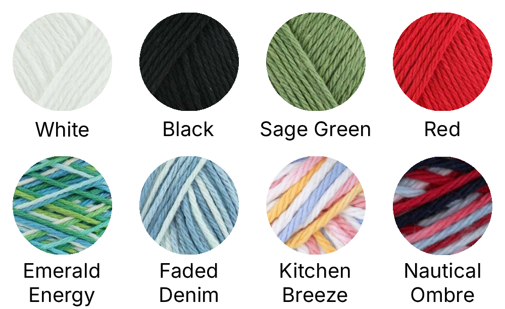 Crochet 100% Cotton Mesh Market Bag