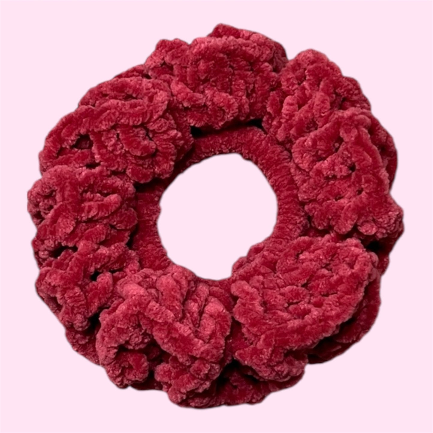 Handmade Crochet Scrunchies