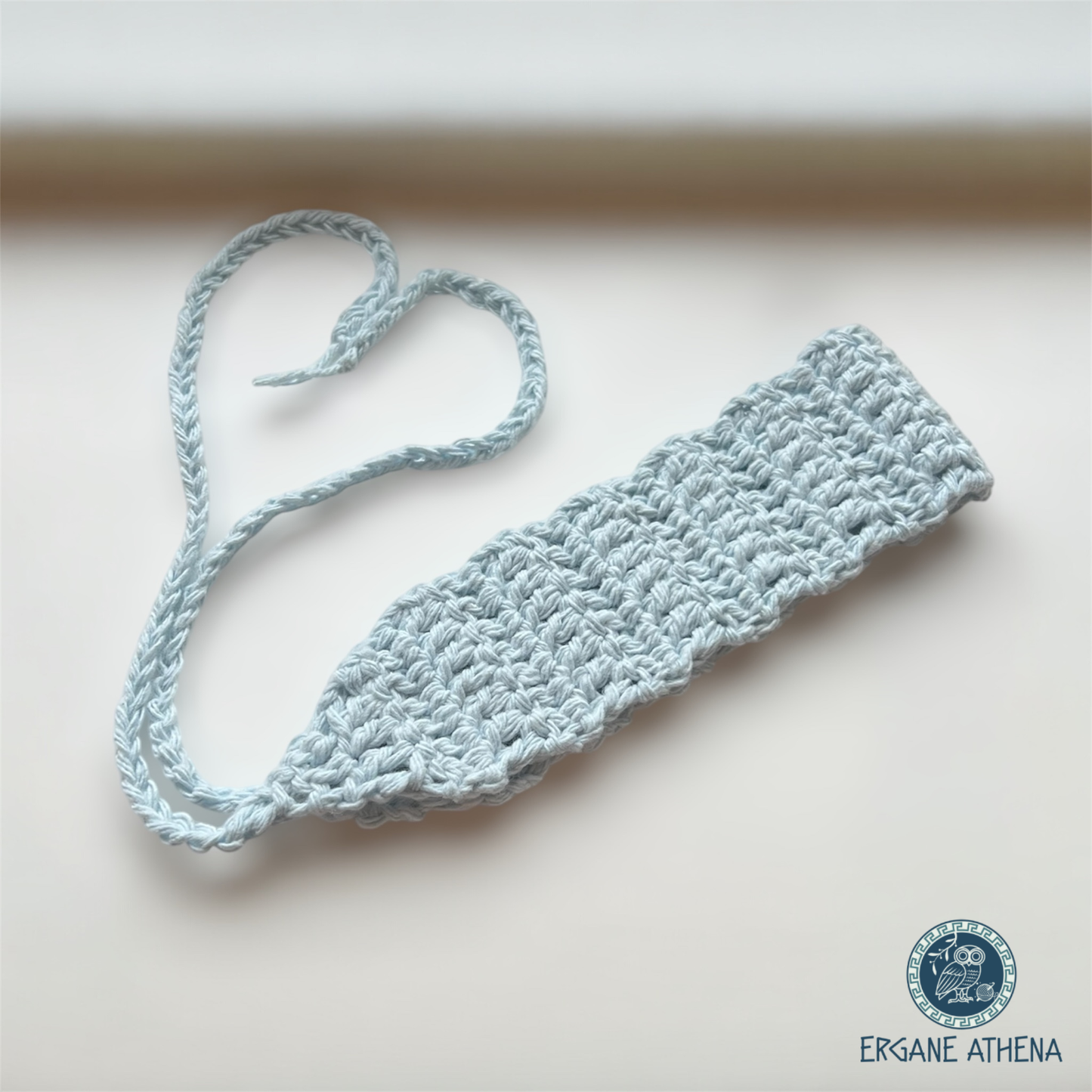 Crochet 100% Recycled Cotton Sustainable Headband