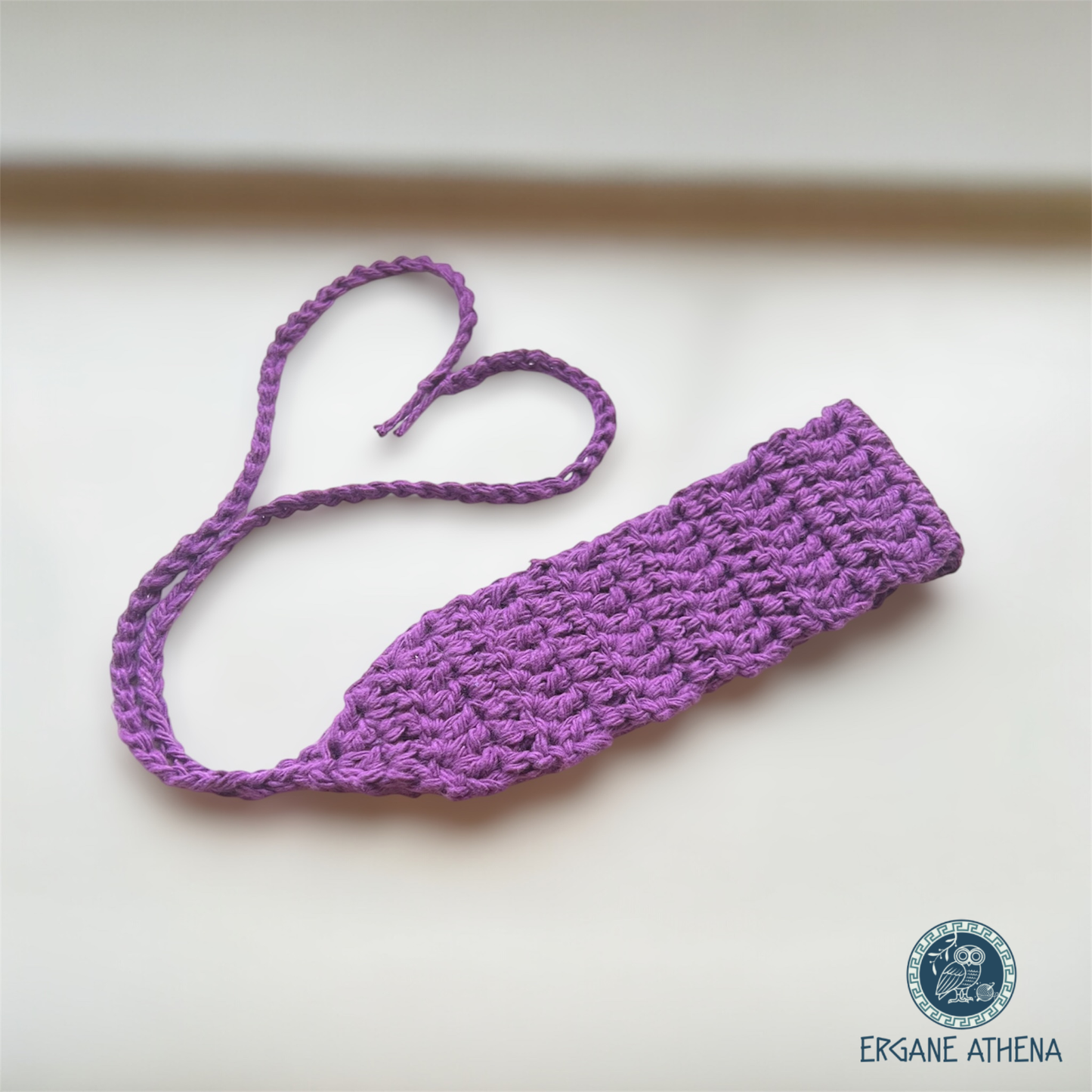 Crochet 100% Recycled Cotton Sustainable Headband